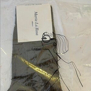 NWT Maria La Rosa Bosch Laminated socks